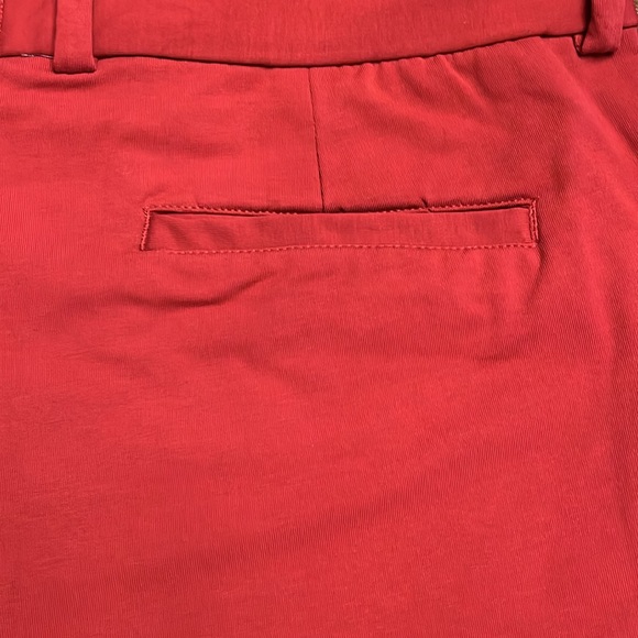Swet Tailor Men’s The Everyday Chino Short in Red Wine soft Size 32 NWT - Picture 4 of 8